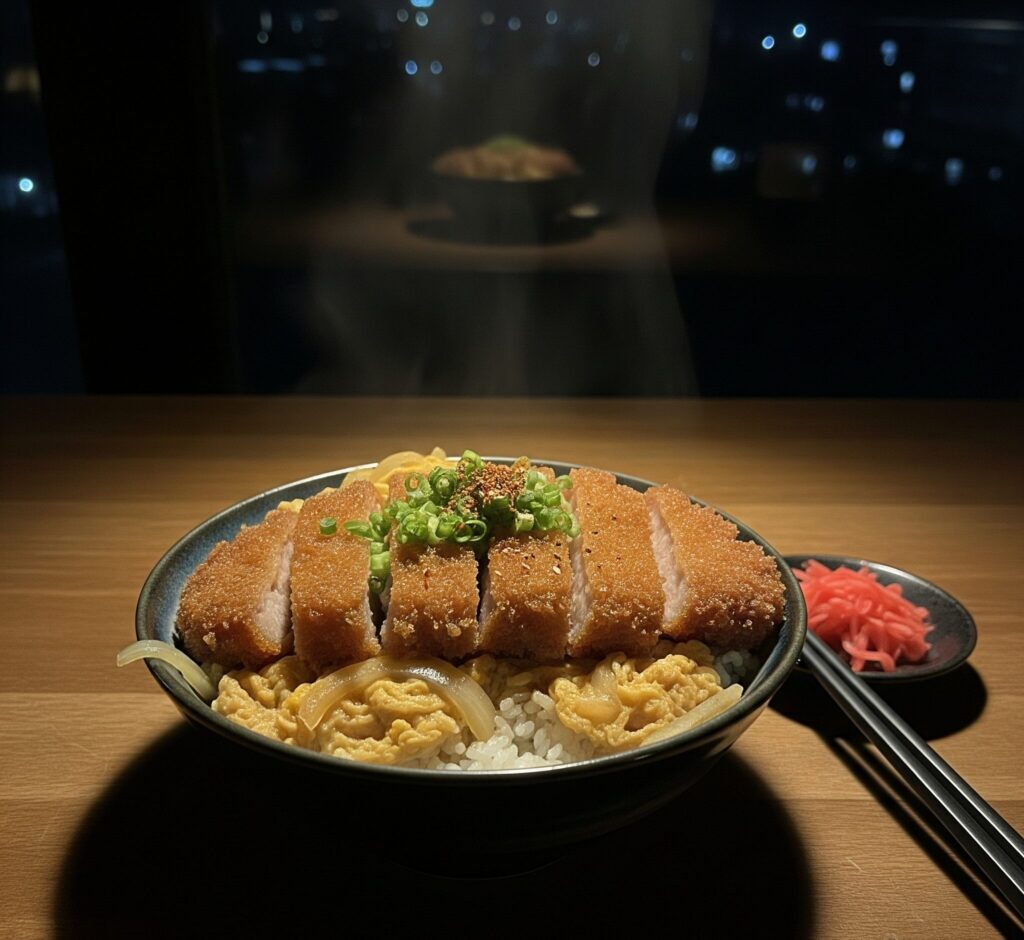 真夜中のかつ丼