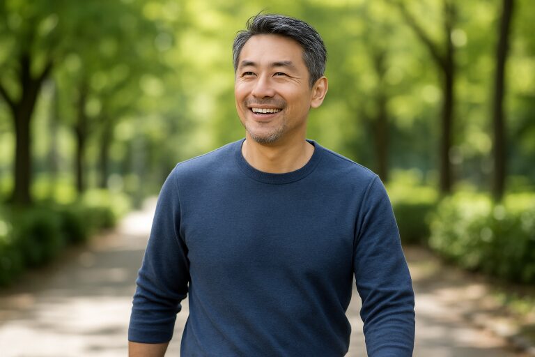 健康的な中年男性